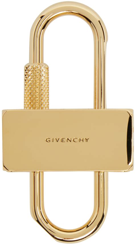 givenchy padlock keychain|GIVENCHY padlock keyring in metal in .